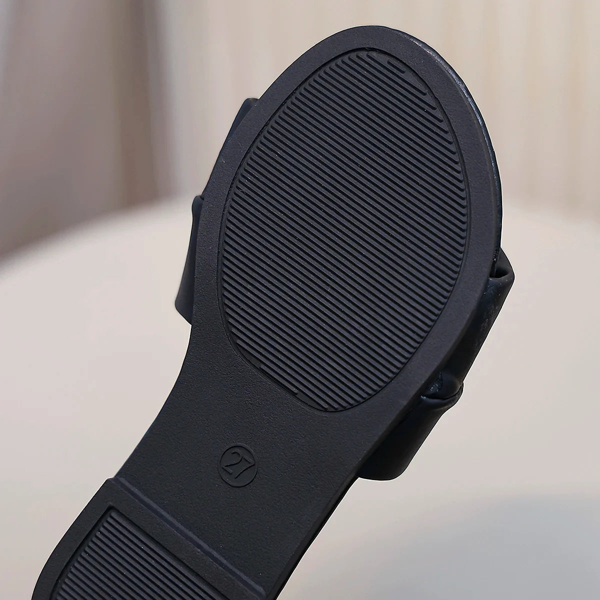 Fashion Summer Girls Pleated Slippers Fashion Children Flats Outdoor Kids Slippers Soft Anti-Slippery Kids Beach Slides Shoes